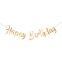Guirlande dorée - Happy Birthday - Folat
