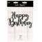 Topper Happy Birthday - noir - PartyDeco