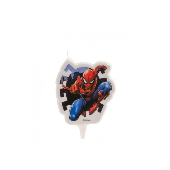 2D Spiderman Candle - Dekora