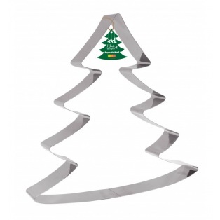 Cake Mould and Stainless Steel Cutter - Christmas Tree