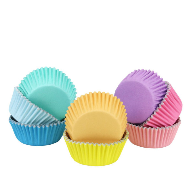 100 Baking Cups - Pastel Colours - PME