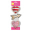 Valentine Metal Cookie Cutter set/3 - Wilton