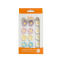 Décorations en sucre - Fleurs pastel - 15pc