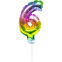 Cake topper ballon Chiffre 6 - 13cm - Folat