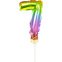 Cake topper ballon Chiffre 7 - 13cm - Folat