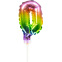 Cake Topper Balloon Number 0 - 13cm - Folat 