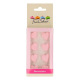 Sugar Decorations - Pink Harts - 8pc - funcakes