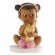 FIgurine fille assise - 10cm - Dekora