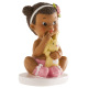 FIgurine fille assise - 10cm - Dekora