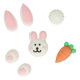 Sugar Decorations - Easter - 8pcs