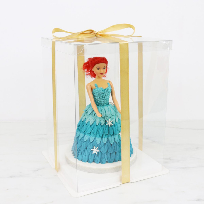 Boîte transparente à gâteau - 35 x 35 x 38cm