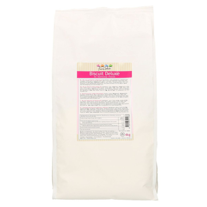 FunCakes Mix voor Biscuit Deluxe 5kg -Emmer-