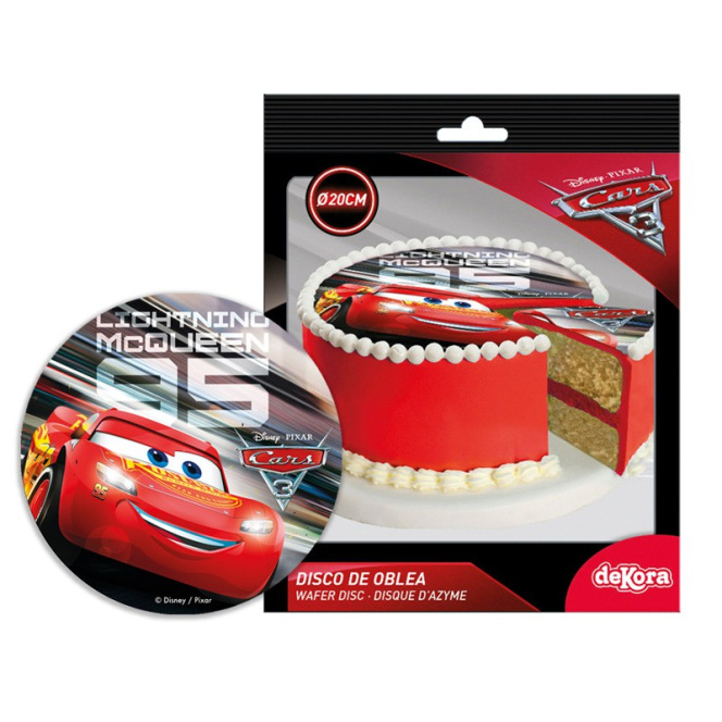 Wafer disc - Cars - 20cm