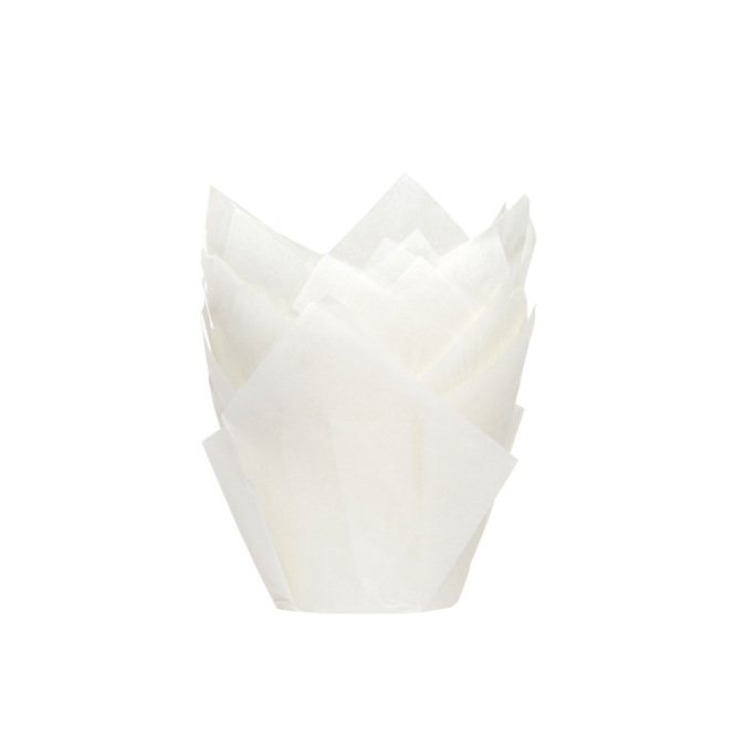 Tulip Baking Cups white pk/36