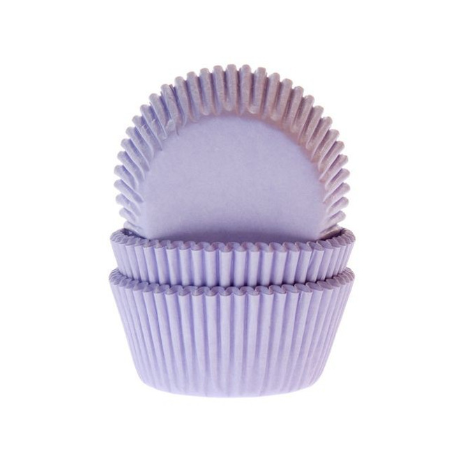 House of Marie Baking Cups Star Blue pk/50