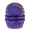 Caissettes à cupcakes - Mauve - 50pc - HoM