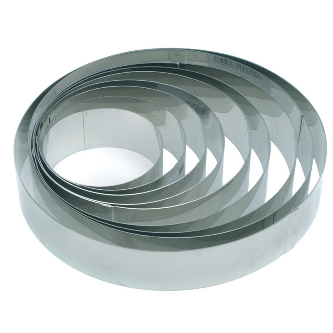 Cercle en inox - 6cmx12cm - Decora