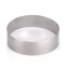 Cercle à entremet en inox Ø12 x h 4,5cm Decora