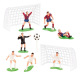 Dekora - Goal de foot et joueurs - 5/6cm