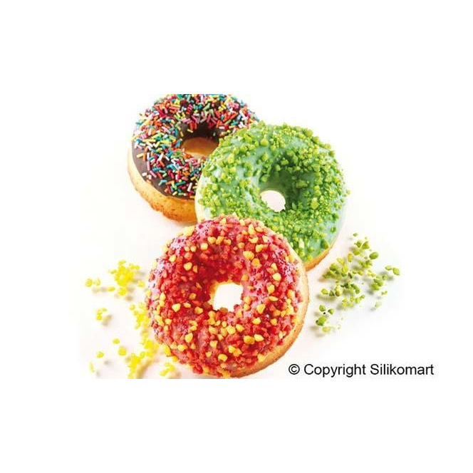 Moule silicone - Donuts 100  - Silikomart Professional