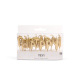 Rico Design Yey - Anniversary Candle - Golden Happy Birthday