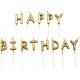 Rico Design Yey - Anniversary Candle - Golden Happy Birthday
