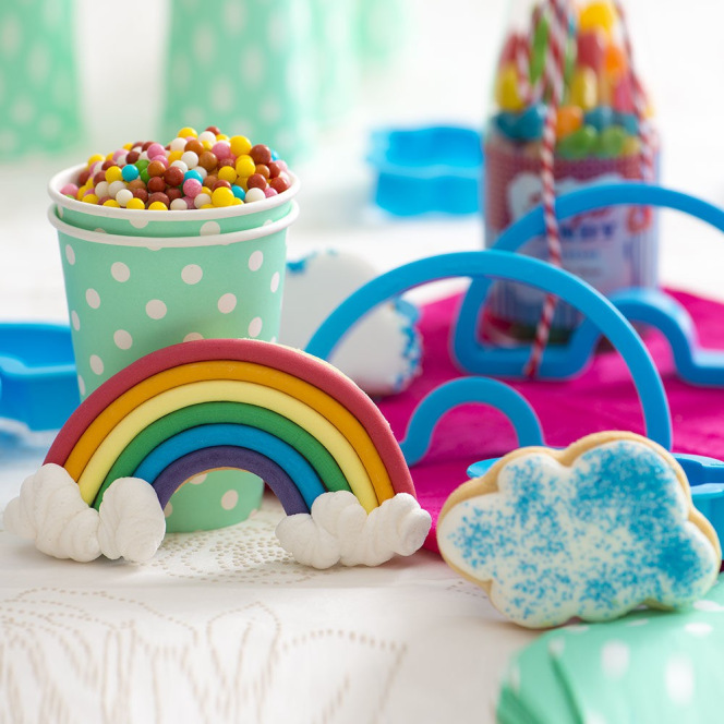 Rainbow & Cloud Cutters - Decora