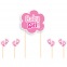 Cake Toppers - Baby Girl 5pcs - PartyDeco