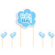 Cake Toppers - Baby Boy 5pcs - PartyDeco