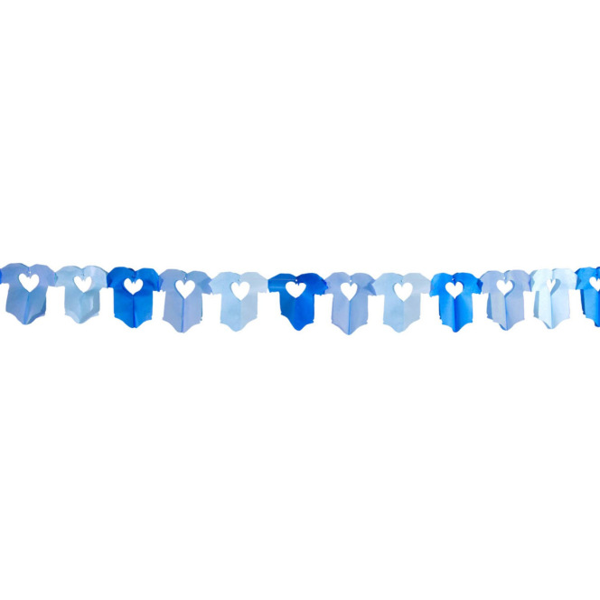 Paper Garland - Romper Suit Boy- 6m - Folat