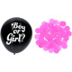 Ballon - Gender reveal GIRL - 41cm/3pcs- Folat