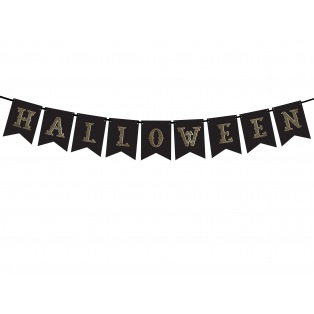 Guirlande Halloween - Black - Partydeco