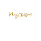 Banner Merry Christmas - Gold - PartyDeco