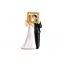 Cake Topper - Newly-weds in a gold photo frame - PartyDeco