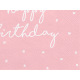 20 Napkins - Happy Birthday - Rose & Crown - PartyDeco