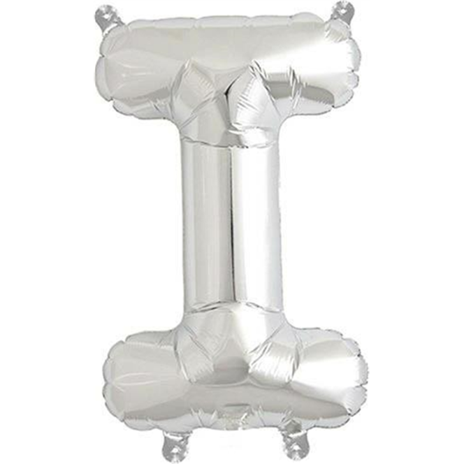 Ballon aluminium - I - Argenté - Rico Design