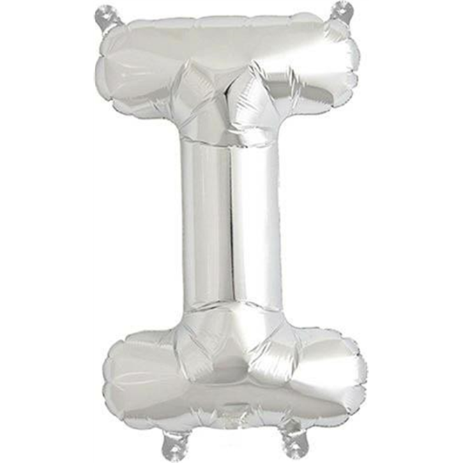 Foil Balloon - I - Silver - Rico Design