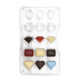 Chocolate mold - Gem / 15pcs - Decora