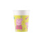 8 Paper Cups - 200ml - Peppa Pig - Procos