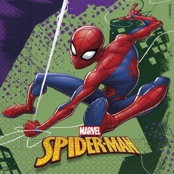 20 Napkins - Spiderman homecoming