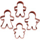Uitstekers Set - Gingerbread/4pcs - Wilton 