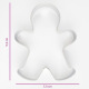 Cookie Cutter - Gingerbread man - 9,5cm - Patisse