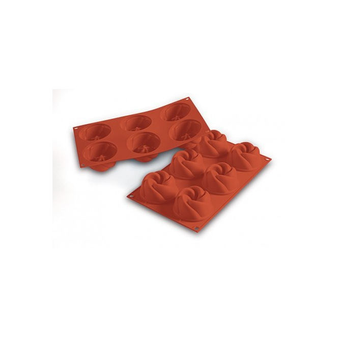 Silicone mold - 6 fancy prints - Silikomart