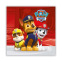 20 serviettes - Paw Patrol - fond rouge - Procos