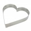 Heart Shaped Steel Ring 
