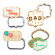Emporte-pièce - Cadres  4pcs - Decora