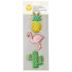 Emporte-pièces - Tropical - 3pc - Wilton