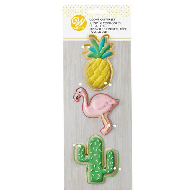 Emporte-pièces - Tropical - 3pc - Wilton