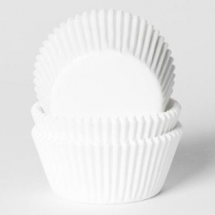 Baking Cups - White - pk/50 - House of Marie