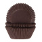 cupcake bakjes- Bruin - 50pc- HoM